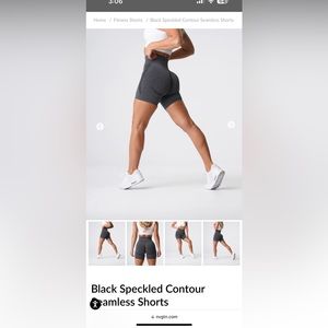 NVGTN contour seamless shorts - size medium - great condition